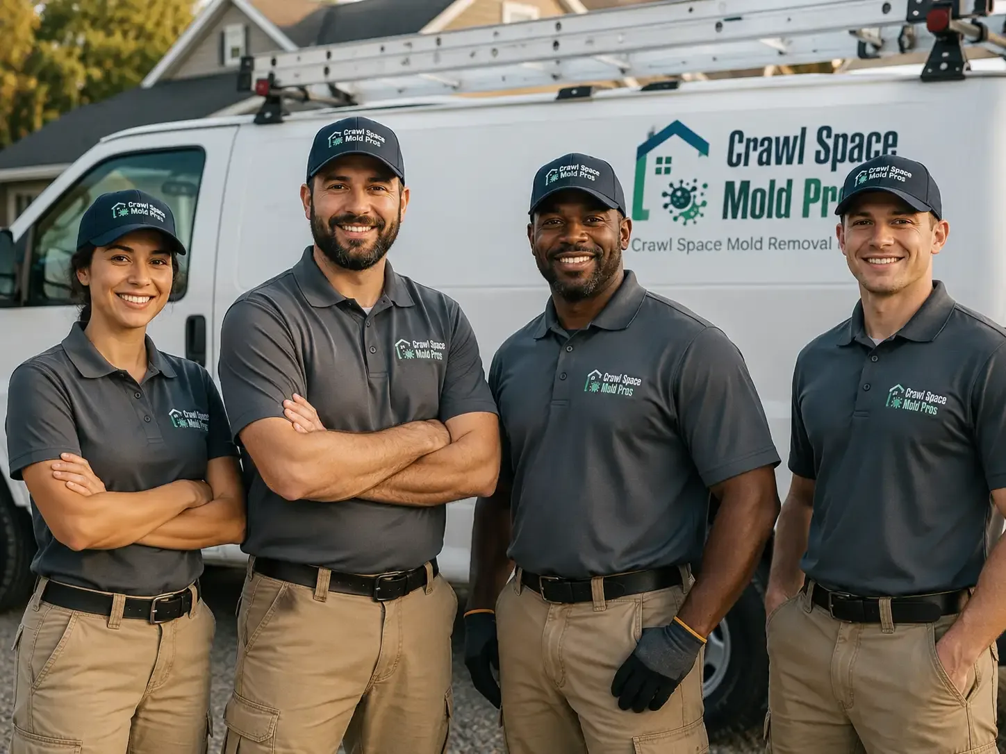 Crawl Space Mold Removal company in Pierpont, OH